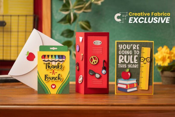 School Days 3D SVG Bundle