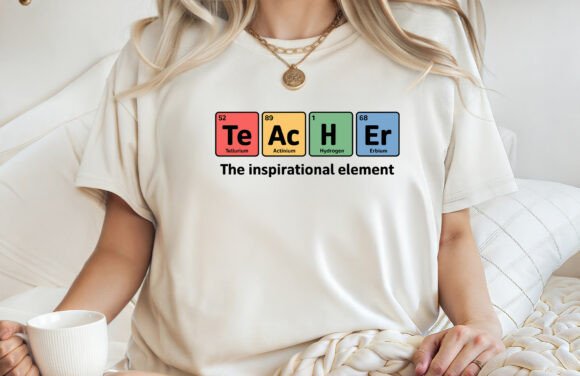 Teacher Science Periodic Table Shirt SVG